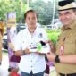 Sekretaris Daerah (Sekda) Kabupaten Tangerang, Soma Atmaja mengimbau para Aparatur Sipil Negara (ASN) di Kabupaten Tangerang memakai sepatu batik.(foto:istimewa)