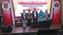 Ketua Panitia Penyelanggara Hari Pers Nasional (HPN) ke 40  Banjarmasin, Raja Parlindungan Pane mengatakan, peran perempuan menuju generasi emas  ini sudah dicanangkan sejak era Presiden Jokowi, kemudian dilanjutkan oleh  Presiden  Prabowo Subianto.(foto:istimewa/ifakta.co)