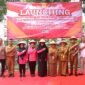 Kapolresta Tangerang Polda Banten, Kombes Pol Baktiar Joko Mujiono, S.I.K., M.M., bersama Ketua Cabang Bhayangkari Kota Tangerang, Ibu Andi Yuli Baktiar, mengikuti kegiatan Launching Penguatan Program Pangan Pekarangan Lestari (P2L) /foto : istimewa