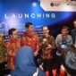 Ketua Umum (Ketum) APTIKNAS, Ir. Soegiharto Sahtoso, SH (ketiga dari kanan) saat menyampaikan keterangan pers-nya, usai soft launching National Cybersecurity Connect and Cybersec Starup Challengge 2025, yang dilaksanakan bertempat di Ballroom Aroem Resto, Jakarta pada, Selasa (25/02).