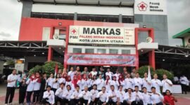 Pelantikan ini dimeriahkan oleh Ketua PMI Kota Jakarta Utara Rijal, Kepala Kominfo PMI Provinsi DKI Jakarta Mansyur Azis, Camat Koja Syamsul Rizal Kadafi, Bidang Organisasi PMI DKI Jakarta Ahmad Yala, Lurah Tugu Yuyun Yuniarti, Asmindra Kota Jakarta Utara M. Andri, Kabid Relawan PMI Jakarta Barat Sulaiman