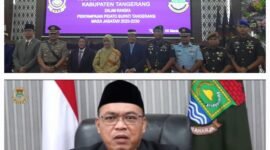 Kami atasnama Pimpinan DPRD Kabupaten Tangerang mengucapkan selamat atas dilantiknya H.Maesyal dan Ibu Intan menjadi Bupati dan Wakil Bupati Tangerang, oleh Presiden Prabowo Subianto (foto:ifakta.co/Sb)