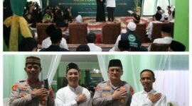 Kapolresta Tangerang, Kombes Pol Baktiar Joko Mujiono, S.I.K., M.M., melaksanakan kegiatan Buka Puasa Bersama dan Peringatan Nuzulul Qur'an di Pondok Pesantren (Ponpes) Assalam, Desa Kemiri (foto:istimewa/Lx)