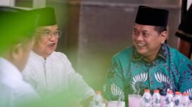 Wamen Transmigrasi RI Viva Yogi dalam suatu kesempatan saat bersama Mantan Wakil Presiden RI, M. Yusuf Kalla.dok-istimewa/@fazza