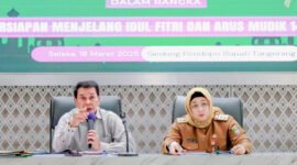 Pemerintah Kabupaten (Pemkab) Tangerang menggelar Rapat Koodinasi (Rakor) Forum Koordinasi Pimpinan Daerah (Forkopimda) Kabupaten Tangerang menjelang Idul Fitri 1446 H di Pendopo Bupati Tangerang, Kota Tangerang,(foto:istimewa)
