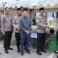 Kapolresta Tangerang, Kombes Pol Baktiar Joko Mujiono, secara resmi membuka bazar ramadhan di halaman mapolrsta  Tangerang (foto:istimewa)