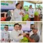 Sekretaris Daerah (Sekda) Kabupaten Tangerang, Soma Atmaja meninjau pelaksanaan Gerakan Pangan Murah (GPM) Bazar Murah jelang hari raya Idul Fitri 1446H di Kecamatan Jayanti,(foto:ifakta.co/Lx)