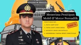Kapolsek Cisoka menegaskan layanan ini tanpa di pungut biaya alias Gratis, biar lebih nyaman titipkan kendaraan di Polsek (foto:istimewa)