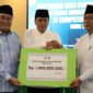 Bupati Maesyal Rasyid menekankan pentingnya kebersamaan dan keharmonisan antarumat beragama serta antara pemerintah dan masyarakat dalam rangka menciptakan lingkungan yang kondusif, aman dan nyaman.(foto:istimewa/Lx)
