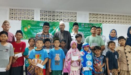 Berbagi Kebahagiaan, Dewan Kota Jakarta Utara Santuni Ratusan Yatim Piatu
