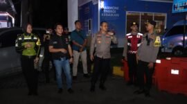 Kapolresta tangerang turun langsung cek jaluk mudik  tol Jakarta merak rest area KM 43 (foto:istimewa)
