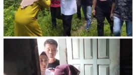 Wabup intan kunjungi warga kurang mampu di desa Kedung yang rumahnya tak layak huni (foto:ifakta.co)