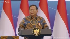 Presiden Republik Indonesia Prabowo Subianto menyatakan bahwa pengamanan arus mudik dan balik lebaran 2025 sebuah prestasi besar karena mudik berjalan lancar aman dan nyaman (foto:istimewa)