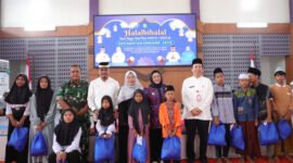 Wakil Bupati Intan mengajak seluruh elemen masyarakat untuk menjadikan halal bihalal sebagai momentum mempererat silaturahmi dan memperkuat kebersamaan dalam membangun daerah.(foto:istimewa)