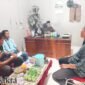 Ketua Asosiasi Pemerintah Desa Seluruh Indonesia (APDESI) Kec.Gunung Kaler sambut baik kehadiran Pokja Wartawan Gunung Kaler (foto:ifakta.co/Lx)