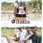 Presiden Republik Indonesia (RI) Prabowo Subianto secara virtual membuka Gerakan Tanam Padi Serentak di 14 provinsi sebagai langkah strategis memperkuat ketahanan pangan nasional. Desa Rancalabuh, Kecamatan Kemiri, Kabupaten Tangerang, menjadi salah satu titik sentral kegiatan tanam serentak Provinsi Banten (foto:ifakta.co/Alex)