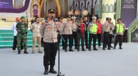 Polresta Tangerang gelar apel pengamanan MTQ XXII provinsi Banten (foto:istimewa)