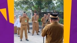 Apel peringatan dipimpin oleh Kepala Seksi Pemerintahan, Cecep Sumantri, dan diikuti oleh Kepala UPTD Puskesmas Kresek, para kepala seksi dan kasubag, staf ASN dan non-ASN, serta CPNS di lingkungan Kecamatan Kresek.(foto:istimewa)