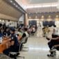 Memperingati hari buruh internasional 1 mei 2025 sidokkes Polresta Tangerang menggelar bakti kesehatan dengan cek kesehatan gratis untuk masyarakat digedung serba guna Pemda Tangerang (foto:istimewa)