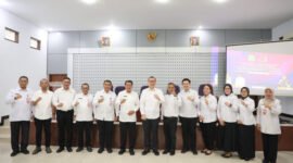 Pemerintah Kabupaten (Pemkab) Tangerang dan Kejaksaan Negeri Kabupaten Tangerang menandatangani Kesepakatan Bersama tentang Bantuan Penanganan Permasalahan di Bidang Hukum Perdata dan Tata Usaha Negara di Gedung Darma Wanita, Pendopo Bupati Tangerang,(foto:istimewa)