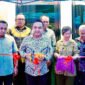 Sekretaris Daerah (Sekda) Kabupaten Tangerang Soma Atmaja meresmikan Balai PKK Melati 24 RW 022 Kelurahan Binong, Kecamatan Curug,(foto:istimewa)
