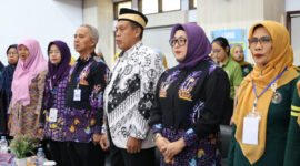 Wakil Bupati (Wabup) Tangerang Intan Nurul Hikmah menghadiri HUT Ke-75 Ikatan Guru Taman Kanak-Kanak (IGTKI) PGRI Kabupaten Tangerang sekaligus membuka Workshop Kompentensi Guru TK di GSG Puspemkab Tangerang Tigaraksa,(foto:istimewa)