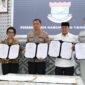 Pemkab Tangerang Bersama Polres Metro Tangerang Kota, PT Jasa Raharja cabang Tangerang, dan BPJS Kesehatan Kancab Tigaraksa menandatangani kesepakatan bersama penanganan korban kecelakaan lalu lintas jalan melalui Program Traffic Accident Claim System (TACS).(foto:istimewa)