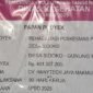 Papan informasi dinas kesehatan pemerintah kabupaten Tangerang CV Hanyteck jaya makmur (foto:ifakta.co/Alex)