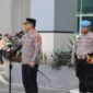 Kapolresta Tangerang pimpin apel pagi di halaman mapolreata Tangerang (foto:istimewa)