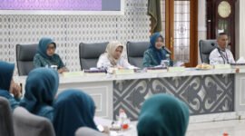 Pemerintah Kabupaten (Pemkab) Tangerang menggelar rapat koordinasi Tim Penggerak Pemberdayaan dan Kesejahteraan Keluarga (TP-PKK) Kabupaten Tangerang dengan Mitra Kerja (OPD) Tahun 2025, (foto:istimewa)