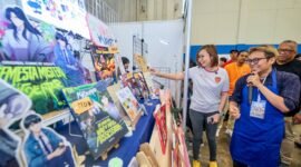 Wamenekraf Irene Umar kunjungi Comic Frontier 2025 dan dorong kreator lokal tembus pasar global, ICE BSD. (Foto : Istimewa)