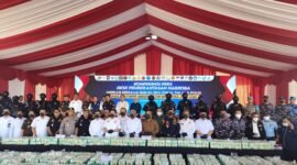 Barang bukti narkoba jenis sabu sabu yang berhasil diamankan BNN, TNI AL, kerjasama Polda Kepri dan bea cukai berhasil amankan dua ton narkoba (foto:istimewa)