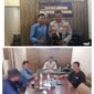 Kapolsek Kresek AKP A.Suryadi sambut baik kehadiran pengurus Kelompok kerja (Pokja) Wartawan Gunung Kaler Kabupaten Tangerang (foto:ifakta.co/Alex)