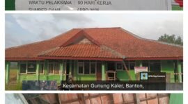 CV.HANYTECT JAYA MAKMUR diminta proses Rehabilitasi Puskesmas Desa Sidoko jangan diikerjakan asal jadi (foto:ifakta.co/Lex)