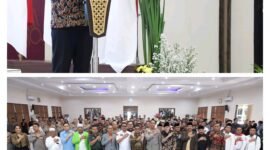 Gubernur Banten Andra Soni memimpin Deklarasi Bersama Penolakan aksi premanisme di wilayah Provinsi Banten (foto:istimewa)
