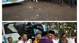 Wakil Gubernur (Wagub) Banten A Dimyati Natakusumah berpesan kepada jamaah haji untuk dapat menjaga kesehatan dan meluruskan niat ibadah haji. Fokus dalam menjalankan ibadah haji.
(foto:istimewa)