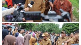 Gubernur banten Andra Soni tinjau lokasi program usaha tani di kabupaten Lebak (foto: istimewa)