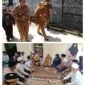 Kurnia S.S.T.P M.Si nampak dampingi wakil bupati Tangerang intan Nurul hikmah takziah ke diaman Almarhum H.Rusdi Mantan camat tahun 2008 (foto:ifakta.co/Alex)