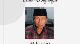 Mantan kepala desa sidoko M.Kimin tutup usia (foto:ifakta.co/Alex)