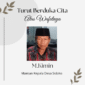 Mantan kepala desa sidoko M.Kimin tutup usia (foto:ifakta.co/Alex)