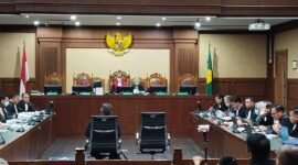 PN Jakpus Sidang berlangsung.