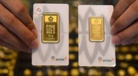 Harga emas Antam hari ini (Ilustrasi: ifakta.co)