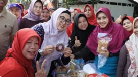 Wakil Bupati (Wabup) Tangerang, Intan Nurul Hikmah mendorong seluruh Tim Penggerak (TP) PKK berkolaborasi dan bersinergi dengan pemerintah daerah untuk menciptakan lingkungan sehat, aktif, kreatif dan peduli terhadap nilai-nilai kebersamaan (foto:istimewa)