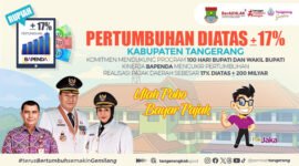 Kabupaten Tangerang mendapatkan berbagai prestasi luar biasa menjelang akhir program 100 hari kerja Bupati dan Wakil Bupati Tangerang.(foto:istimewa)