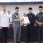 Wagub Banten A Dimyati Natakusumah Sampaikan Nota Pengantar Raperda LKPj APBD  Provinsi Banten Tahun Anggaran 2024 (foto:istimewa)

