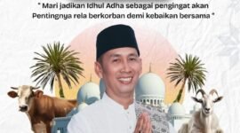Ian Mulyana S.Kom anggota DPRD Kabupaten Tangerang mengucapkan selamat hari raya idul adha (foto:istimewa)