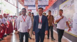 Gubernur Banten Andra Soni menghadiri Pembukaan Indo Defence 2025 Expo & Forum  di Jakarta International Expo (JIEXPO), Kemayoran,(foto:istimewa)