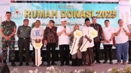 Wakil Gubernur Banten, A Dimyati Natakusumah, mendorong para developer atau pengembang perumahan di Provinsi Banten untuk lebih peduli terhadap rumah tidak layak huni masyarakat sekitar, khususnya warga yang kurang mampu. Membangun lingkungan yang layak huni, inklusif, dan berkeadilan sosial.(foto:istimewa)
