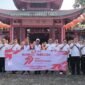 Sambut hari Bhayangkara ke 79 polresta Tangerang gelar bakti religi di wiharata tri dharma suci (foto:istimewa)