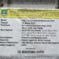Indra pemilik CV Mahatma karya belum bisa memberikan klarifikasi atas dugaan korupsi proyek drainase ruang jalan Mauk Teluknaga dadap Tangerang (foto:ifakta/Lx)